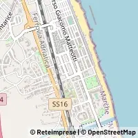 Kaart Porto Recanati