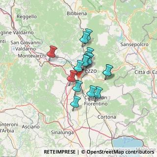Mappa Strada C Localita' S. Zeno Arezzo, 52100 Arezzo AR, Italia (9.45813)