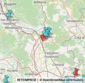 Mappa SS 73, 52100 Arezzo AR, Italia (29.04909)