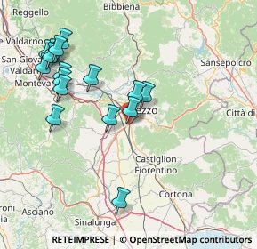 Mappa SS 73, 52100 Arezzo AR, Italia (17.2075)