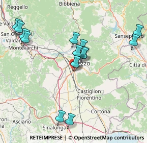 Mappa SS 73, 52100 Arezzo AR, Italia (16.89667)