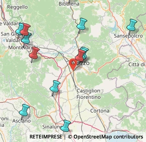 Mappa SS 73, 52100 Arezzo AR, Italia (19.81)