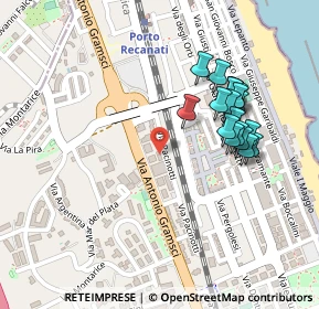 Mappa Via Guglielmo Marconi, 62017 Porto Recanati MC, Italia (0.2325)