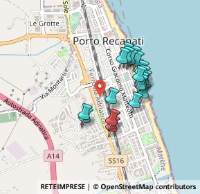 Mappa Via Guglielmo Marconi, 62017 Porto Recanati MC, Italia (0.371)