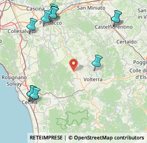 Mappa Via Podere Fecciano, 56040 Montecatini Val di Cecina PI, Italia (22.84)