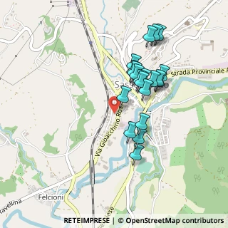Mappa Via Giuseppe Verdi, 60041 Sassoferrato AN, Italia (0.4175)