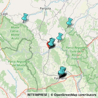 Mappa Via Giuseppe Verdi, 60041 Sassoferrato AN, Italia (8.152)