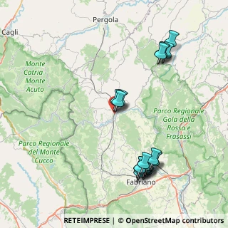 Mappa Via Giuseppe Verdi, 60041 Sassoferrato AN, Italia (9.3065)