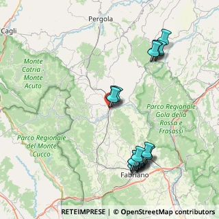 Mappa Via Gioacchino Rossini, 60041 Sassoferrato AN, Italia (9.267)