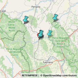 Mappa Via Gioacchino Rossini, 60041 Sassoferrato AN, Italia (5.06636)
