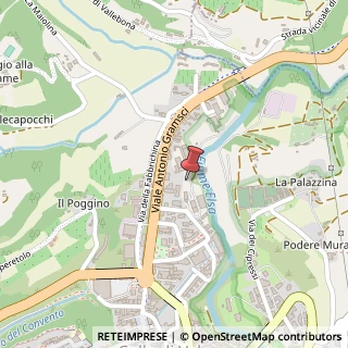 Mappa Via della Lisciata, 24, 53034 Colle di Val d'Elsa, Siena (Toscana)