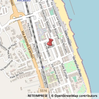 Mappa Via Spontini, 3, 62017 Porto Recanati, Macerata (Marche)