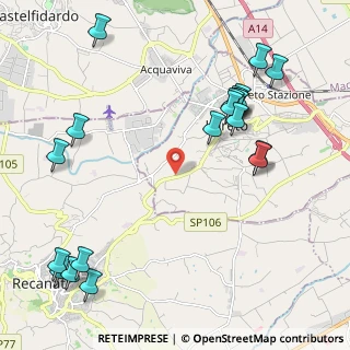 Mappa Via Archi, 60025 Loreto AN, Italia (2.727)