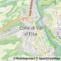 Karta Colle di Val d'Elsa