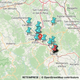 Mappa Via dell'Ospedale, 53036 Staggia , Italia (12.20421)