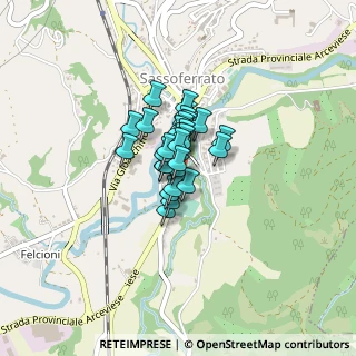 Mappa Via Vaseria, 60041 Sassoferrato AN, Italia (0.20357)
