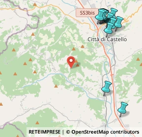 Mappa 06010 Città di Castello PG, Italia (6.08385)