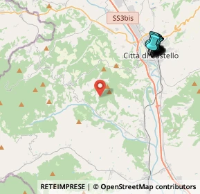 Mappa 06010 Città di Castello PG, Italia (5.2295)
