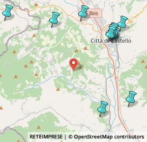 Mappa 06010 Città di Castello PG, Italia (6.08615)