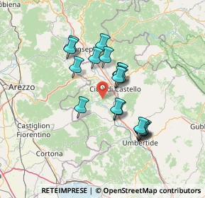 Mappa 06010 Città di Castello PG, Italia (11.83)