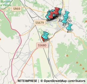 Mappa Strada D, 52100 Arezzo AR, Italia (4.048)