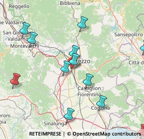 Mappa Strada D, 52100 Arezzo AR, Italia (19.51667)