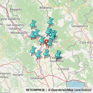 Mappa S. Zeno Str. E, 52100 Arezzo AR, Italia (9.7)