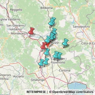Mappa S. Zeno Str. E, 52100 Arezzo AR, Italia (9.97118)