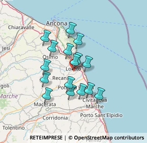 Mappa Via Valdicerro di Sopra, 60025 Loreto AN, Italia (11.24188)