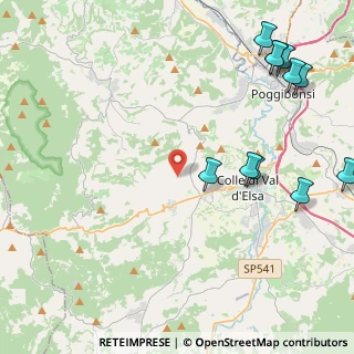 Mappa Via Montecchino, 53034 Colle di Val D'Elsa SI, Italia (5.94818)
