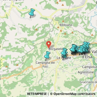 Mappa Via Montecchino, 53034 Colle di Val D'Elsa SI, Italia (2.5075)