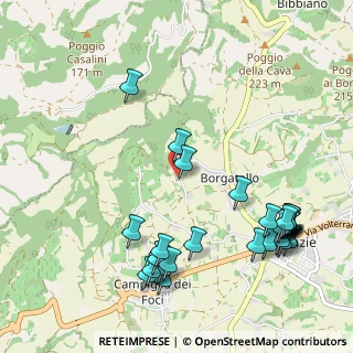Mappa Via Montecchino, 53034 Colle di Val D'Elsa SI, Italia (1.31786)