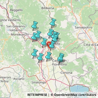 Mappa A - Zona Ind, 52100 Arezzo AR, Italia (9.7175)