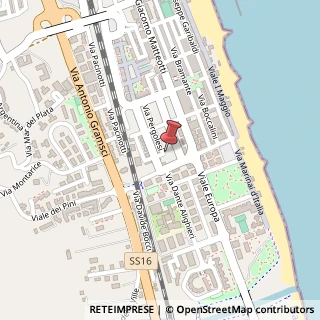 Mappa Via G. B. Pergolesi, 31, 62017 Porto Recanati, Macerata (Marche)