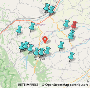 Mappa C69Q+WF, 62011 Cingoli MC, Italia (8.339)