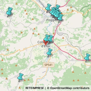 Mappa Localita Ponte Dellarmi, 53034 Colle di Val d'Elsa SI, Italia (5.66556)