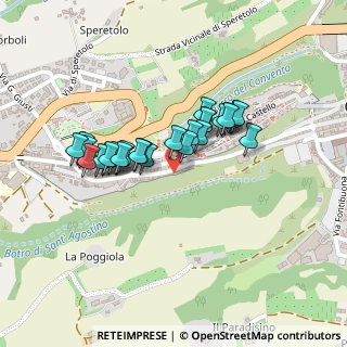 Mappa Via Francesco Campana, 53034 Colle di Val d'Elsa SI, Italia (0.17407)
