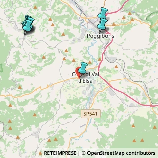 Mappa Via Francesco Campana, 53034 Colle di Val d'Elsa SI, Italia (6.79833)