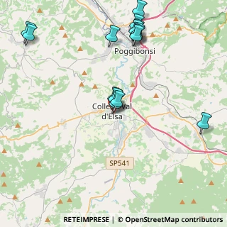 Mappa Via Martiri della Libertà, 53034 Colle di Val d'Elsa SI, Italia (4.80067)
