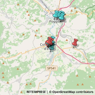 Mappa Via Pieve in Piano, 53034 Colle di Val d'Elsa SI, Italia (2.2075)
