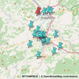 Mappa Via Pieve in Piano, 53034 Colle di Val d'Elsa SI, Italia (3.067)