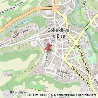 Mappa Via Fontibona, 4/a, 53034 Colle di Val d'Elsa, Siena (Toscana)