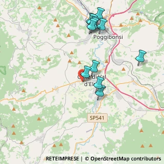 Mappa Via della Porta Vecchia, 53034 Colle di Val d'Elsa SI, Italia (4.29083)