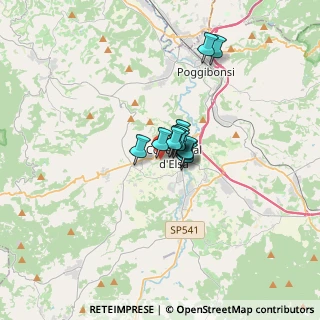 Mappa Via XX Settembre, 53034 Colle di Val d'Elsa SI, Italia (1.7425)