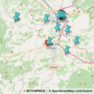 Mappa Via XX Settembre, 53034 Colle di Val d'Elsa SI, Italia (5.2325)