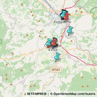 Mappa Via XX Settembre, 53034 Colle di Val d'Elsa SI, Italia (4.022)