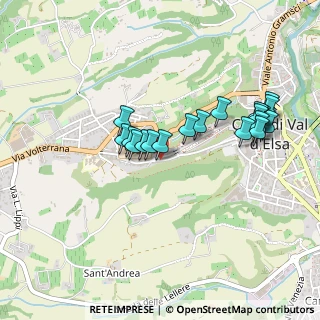 Mappa Via XX Settembre, 53034 Colle di Val d'Elsa SI, Italia (0.4515)