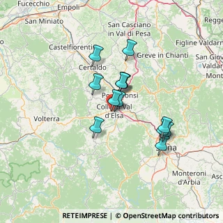 Mappa Via XX Settembre, 53034 Colle di Val d'Elsa SI, Italia (11.16)