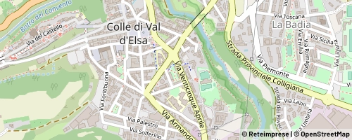 Mappa Colle di Val d’Elsa