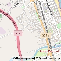 Map Porto Recanati